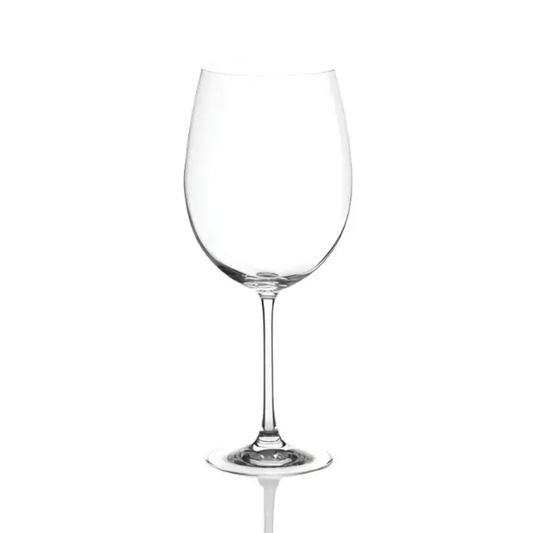 Grande Vino full 850ml wine glass by Glassware UK, showcasing a tall, elegant glass with a wide bowl for wine tasting.