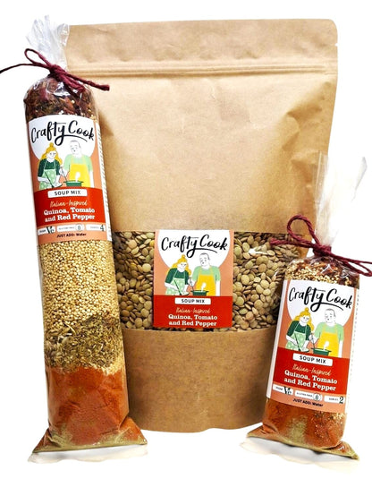 Quinoa Tomato and Red Pepper Soup Mix. Dried Meal Kit from Crafty Cook by Kandy Kitchen Creations
