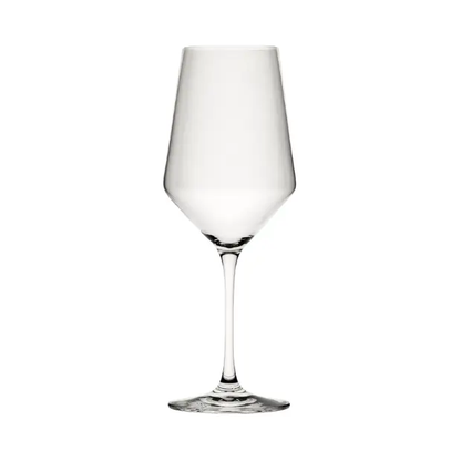 Murray Red Wine Glass by Glassware UK, 560ml, clear glass with elegant shape, suitable for red wine drinking.