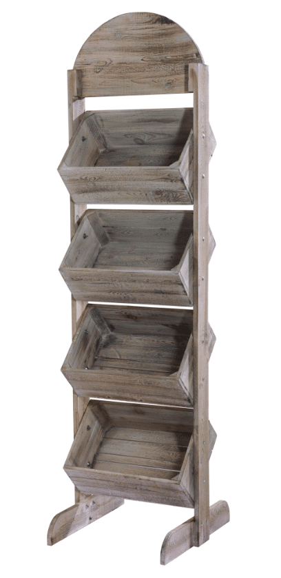 Kandy Kitchen Creation's - rigid, rustic display stand