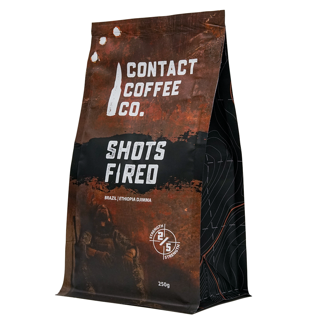 Coffee Resupply deal from Contact Coffee Company Ltd., featuring fresh coffee beans in a resealable bag.