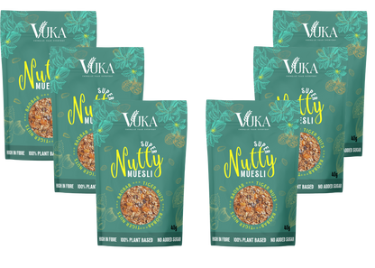 Goch & Co's VUKA Super Nutty Muesli 45g x6 packs
