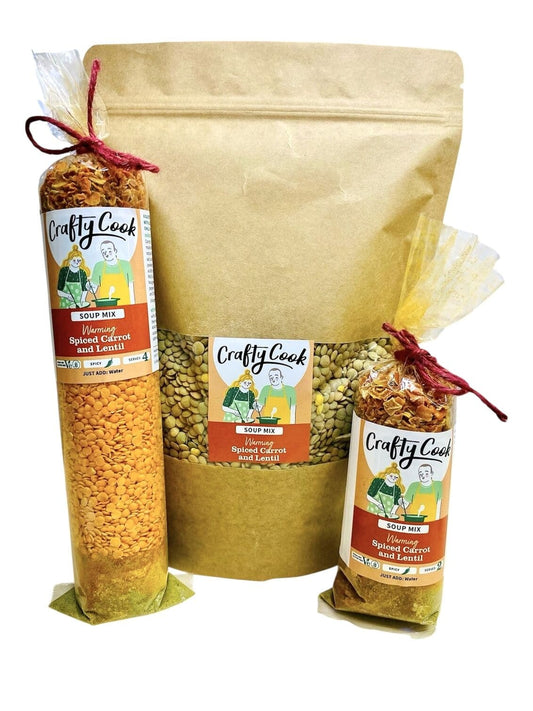 Spiced Carrot and Lentil Soup Mix, Dried Meal Kit from Crafty Cook by Kandy Kitchen Creations
