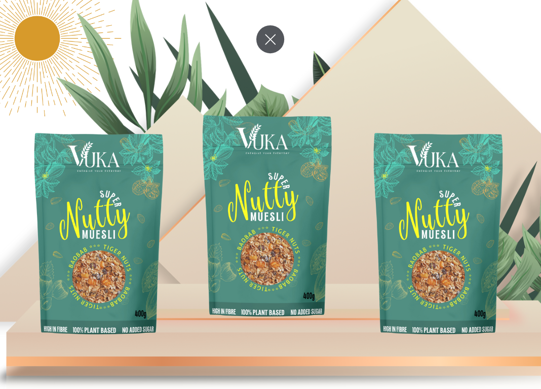 vuka super nutty muesli sugar free muesli breakfast cereal