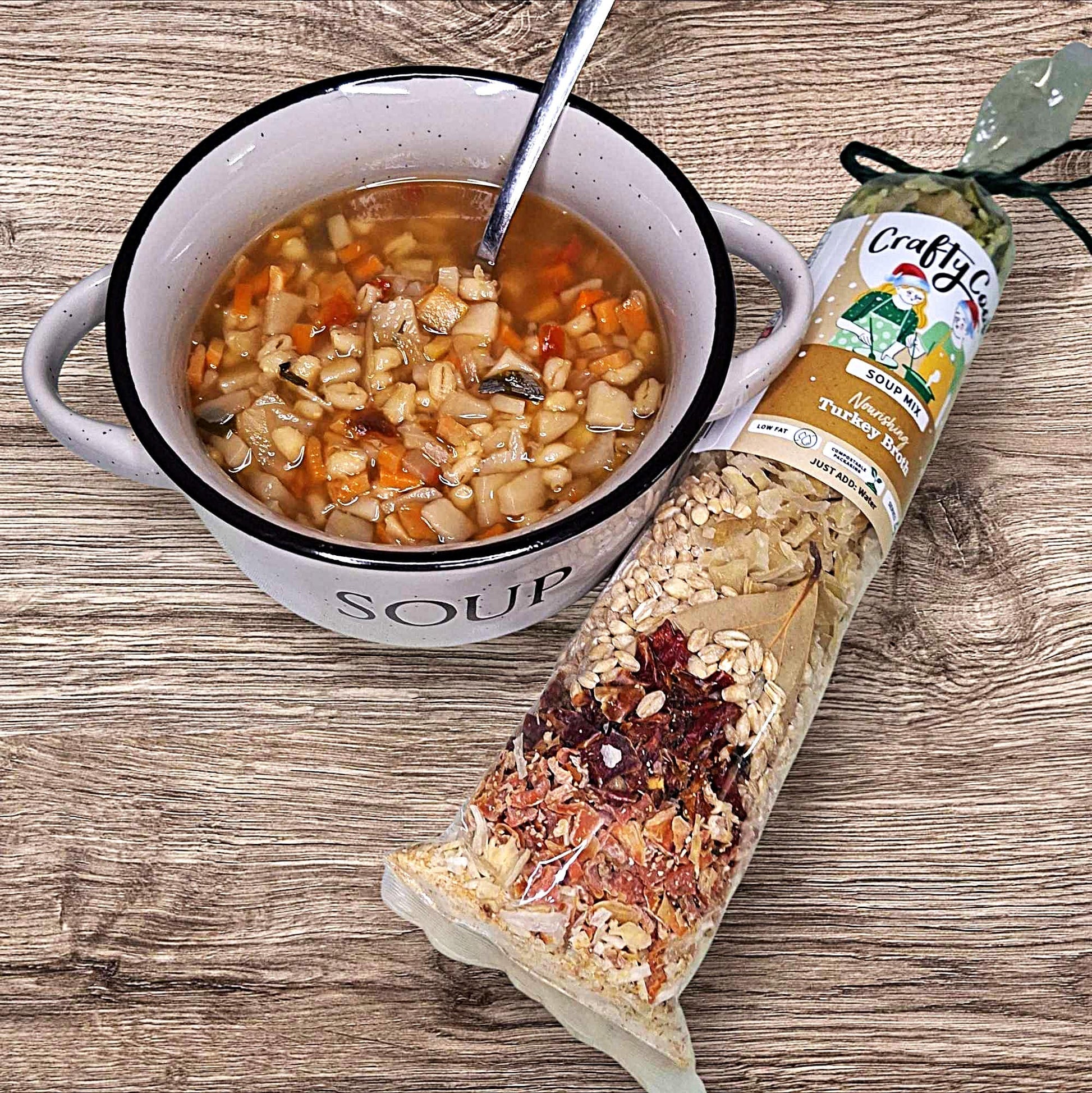 Crafty Cook Turkey Broth Soup Mix