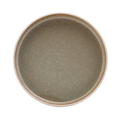 Glassware UK Goa Walled Plate 10.25-inch ceramic plate with a decorative walled edge, suitable for serving or display.