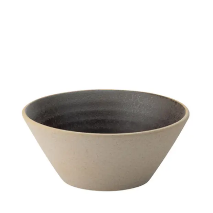 Glassware UK truffle conical bowl, 6-inch (16cm) ceramic bowl with a sleek conical design, ideal for serving or decoration.
