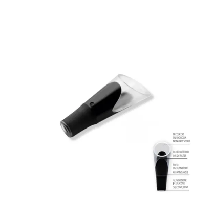 Glassware UK Ghidini wine aerator pourer accessory for enhancing wine flavor and aeration.