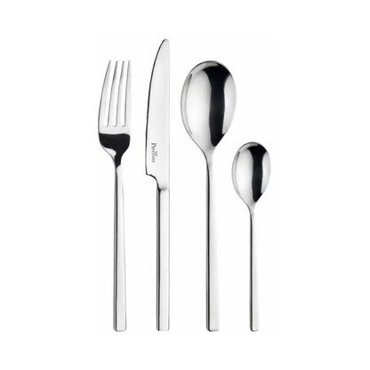 Glassware UK Pintinox Tie table knife, stainless steel cutlery with a sleek handle, designed for elegant dining.