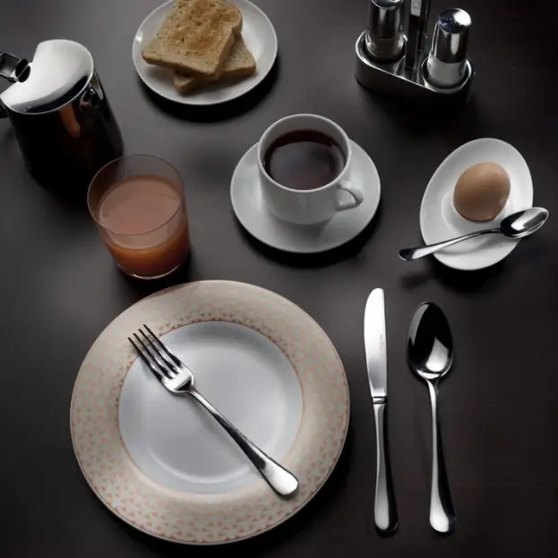 Stresa table fork by Pintinox, part of Glassware UK's cutlery collection, with polished stainless steel finish.