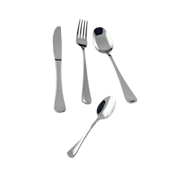 Claudia Table Fork by Svanera, elegant cutlery with a polished stainless steel finish, designed for dining and table setting.