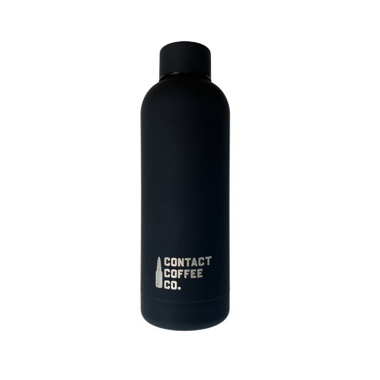 Contact Coffee Company Ltd. Soft Touch Gear water bottle with a sleek design and ergonomic grip for easy hydration.