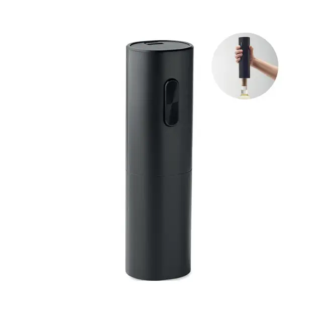 Electric wine bottle opener accessory by Glassware UK with sleek design and ergonomic handle for easy wine opening.