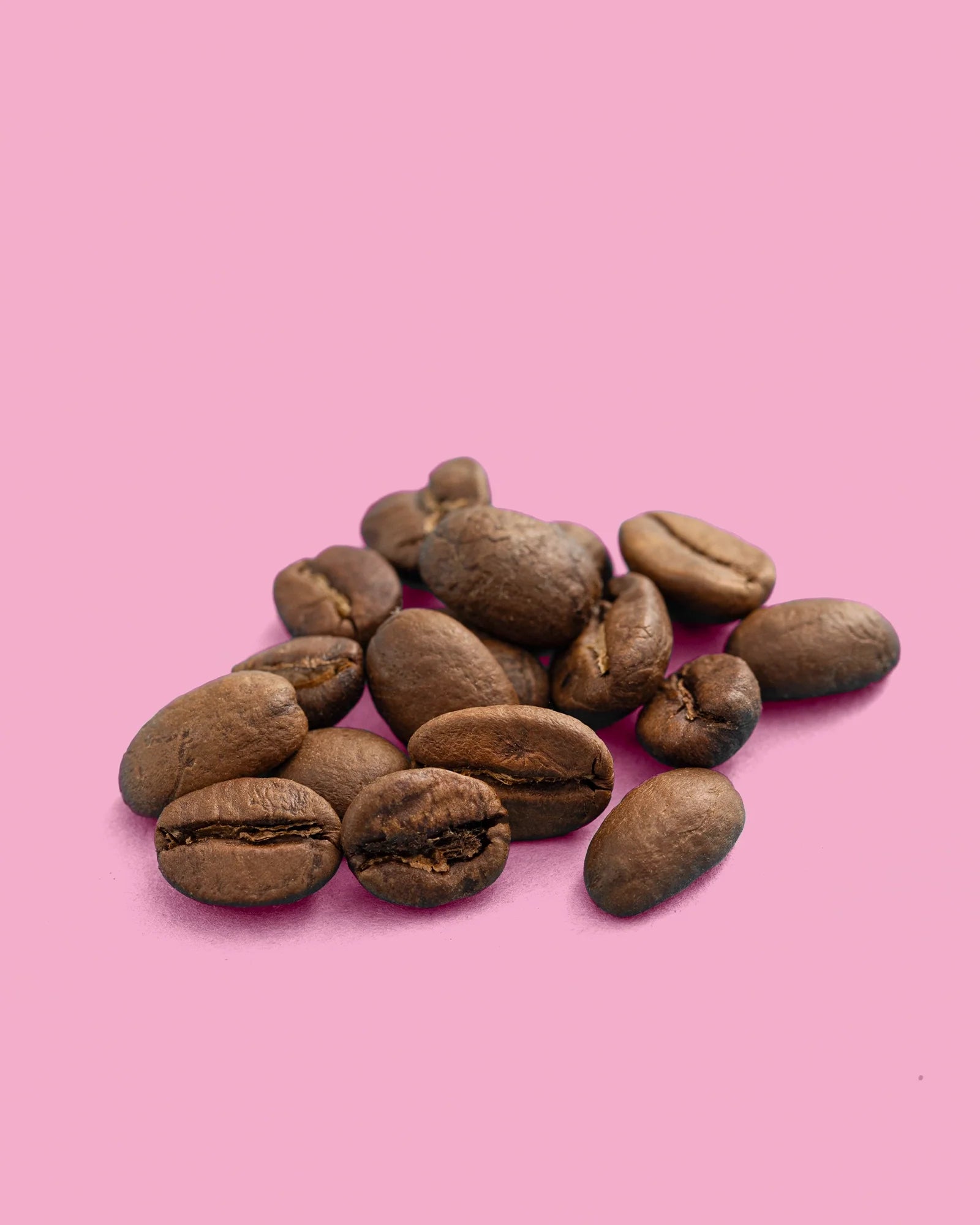Recent Beans Son La G1 Medium Dark Roast Coffee beans, showcasing rich, roasted coffee grains on a dark background.