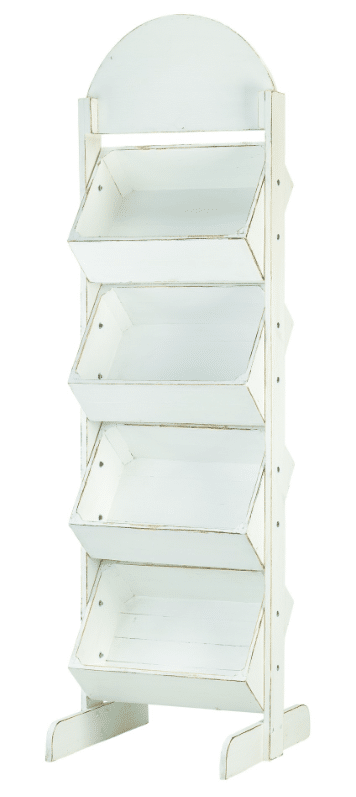 White Display Stand
