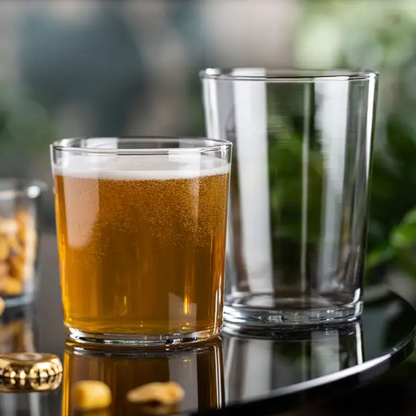Toughened Turbo Water Glasses - 370ml - Set of 6