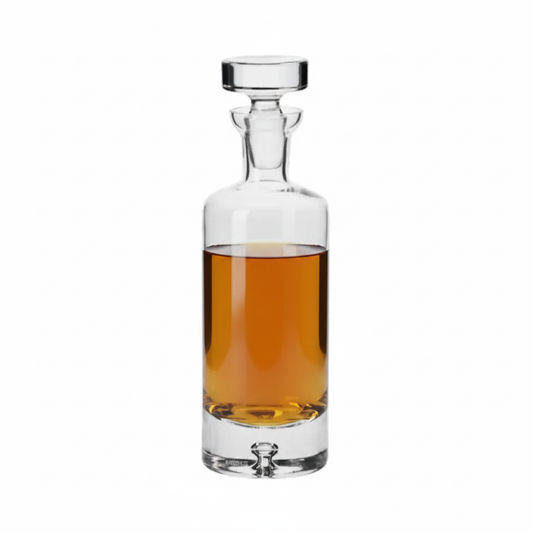 Krosno Handmade Bubble Base Decanter - 0.75L