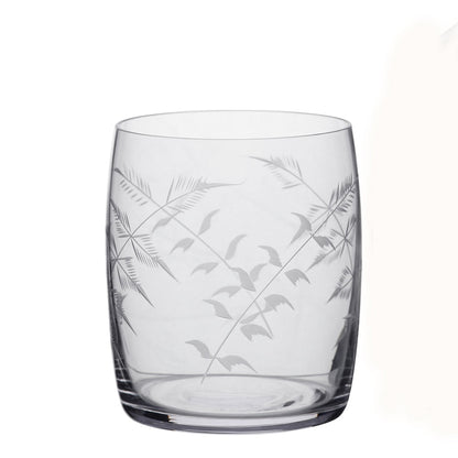 A Set of Four Crystal Carafe Glasses