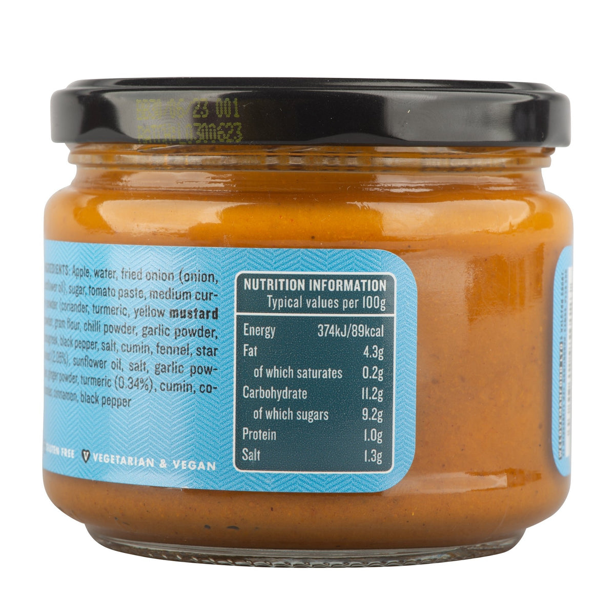 Manfood Chip Shop Curry Sauce in a jar, creamy and flavorful sauce perfect for chips and takeaway-style dishes.