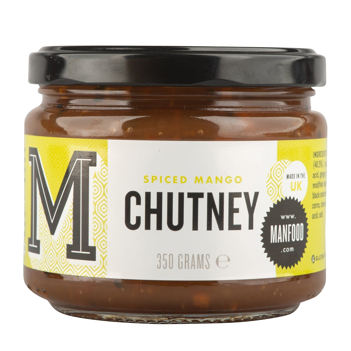 Manfood Curry Lover's Chutney Essentials Gift Set in a decorative gift box with various chutney jars for curry enthusiasts