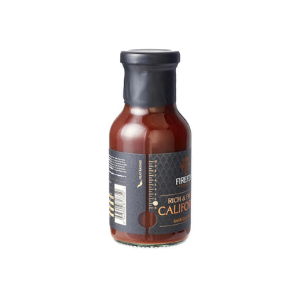 FireFly Barbecue California Apple BBQ Sauce in a 10 oz bottle, showcasing the rich, flavorful sauce with apple accents.
