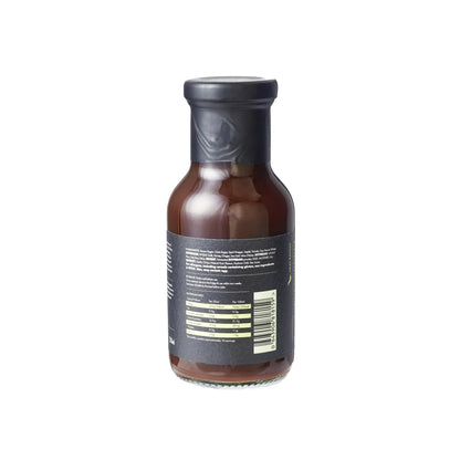 Bottle of FireFly Barbecue Japanese BBQ Sauce, 1-liter, featuring rich, savory Japanese-inspired flavors in a clear glass bottle.