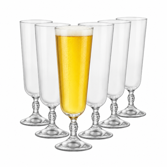 Bormioli Rocco Bartender Beer Glass - 280ml - Set of 6