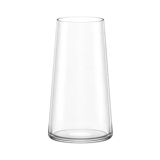 Set of six Stolzle Power Long Drink Whisky Tumblers, 460ml glassware with clear, sturdy design for elegant beverage serving.