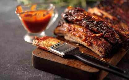 FireFly Barbecue Kansas Brisket BBQ Sauce bottle, rich and smoky sauce with a label featuring Kansas-themed design and branding.