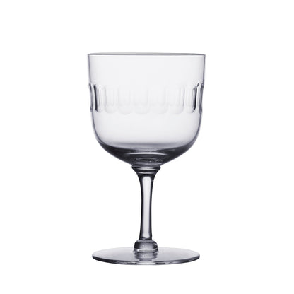Daphne Wine Glasses with Lens Design