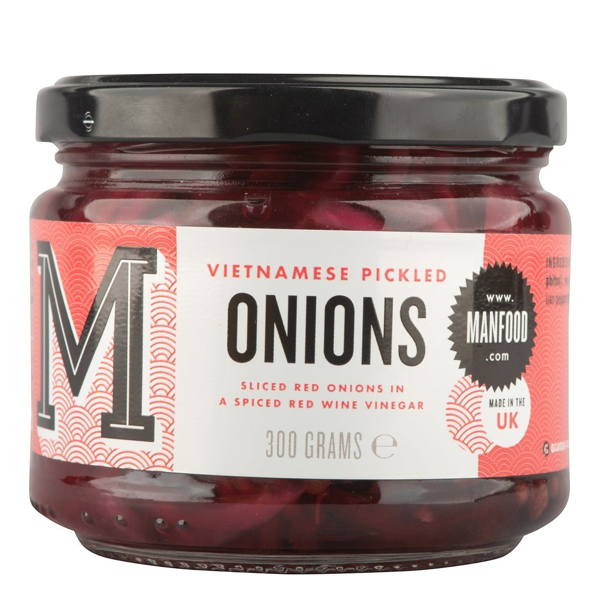 Manfood Asian Inspired Sauce Gift Box featuring Vietnamese pickled onions in a decorative gift box with vibrant packaging.