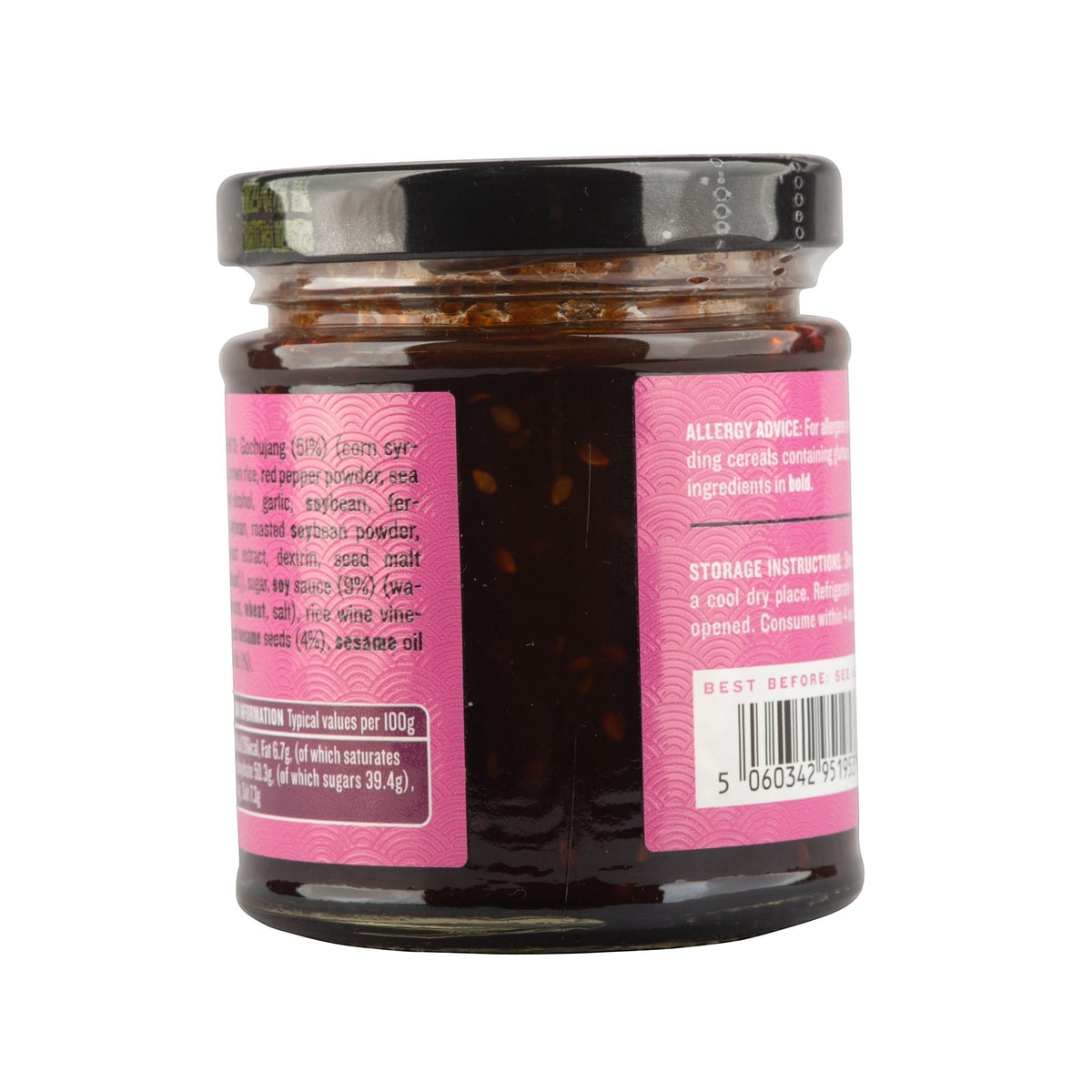 Manfood Korean Barbecue Sauce bottle, rich and flavorful condiment for grilling and Asian-inspired dishes