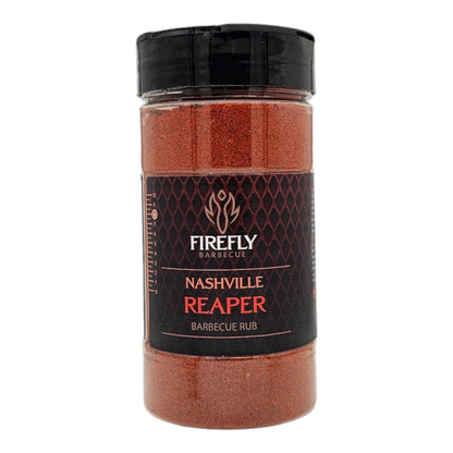 FireFly Barbecue 3-pack spicy BBQ rubs gift set featuring Nashville-inspired flavors for grilling and smoking.