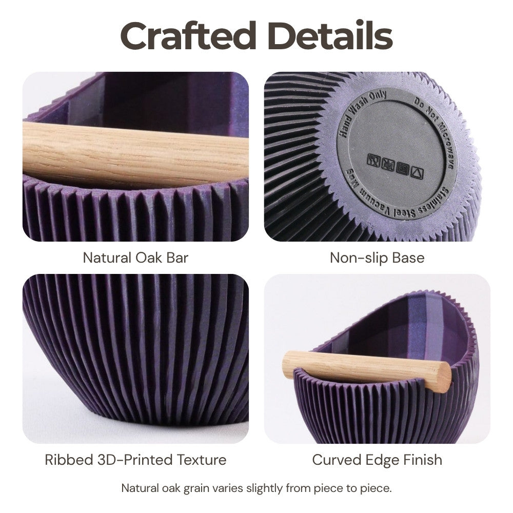 KNOCDIC Nova Sculptural Espresso Knock Box with a sleek, modern design for easy coffee puck disposal.
