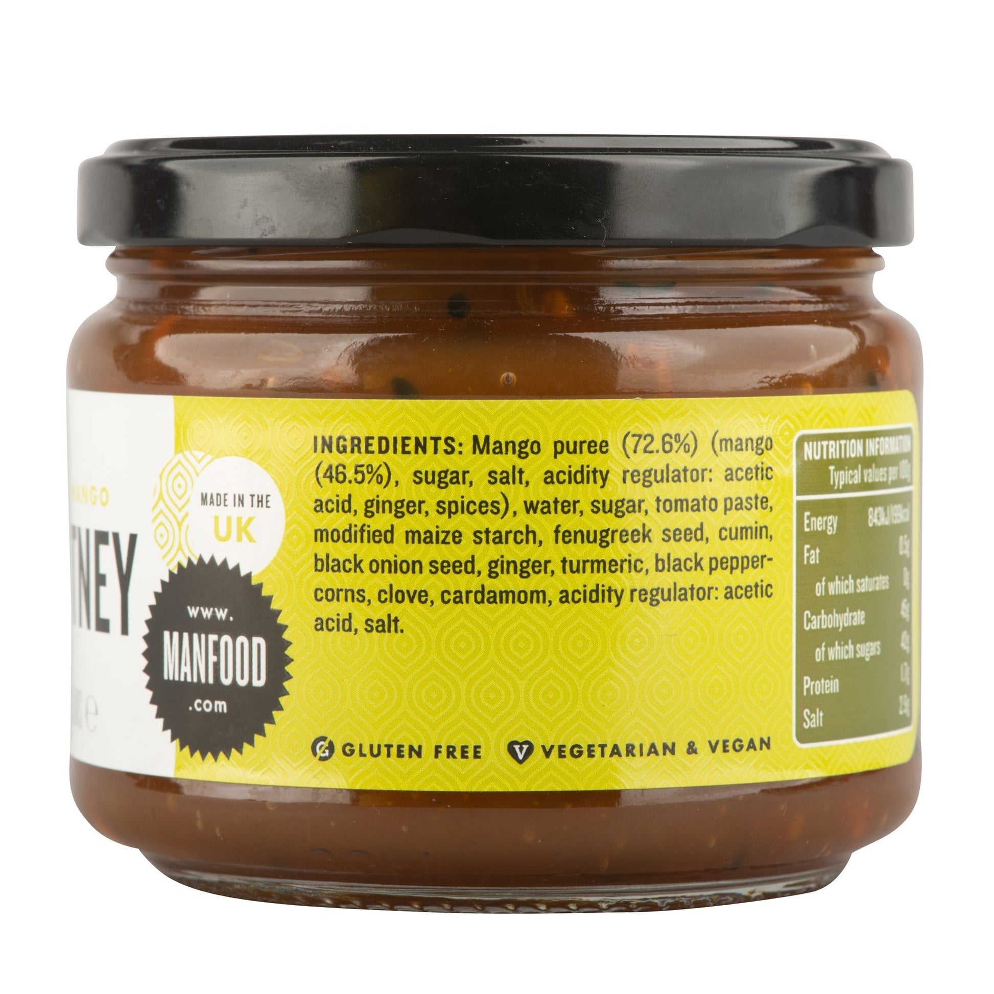 Spiced Mango Chutney - Manfood Cambs