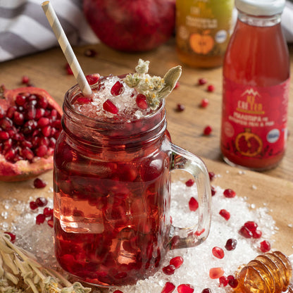 ICE CRE TEA Cretan Mountain Tea with Pomegranate & Thyme Honey