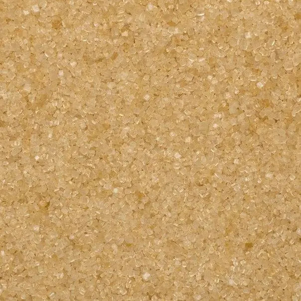 Whole Food Earth Demerara Sugar in a bag, GMO-free, vegan, and dairy-free natural sweetener with golden crystals.