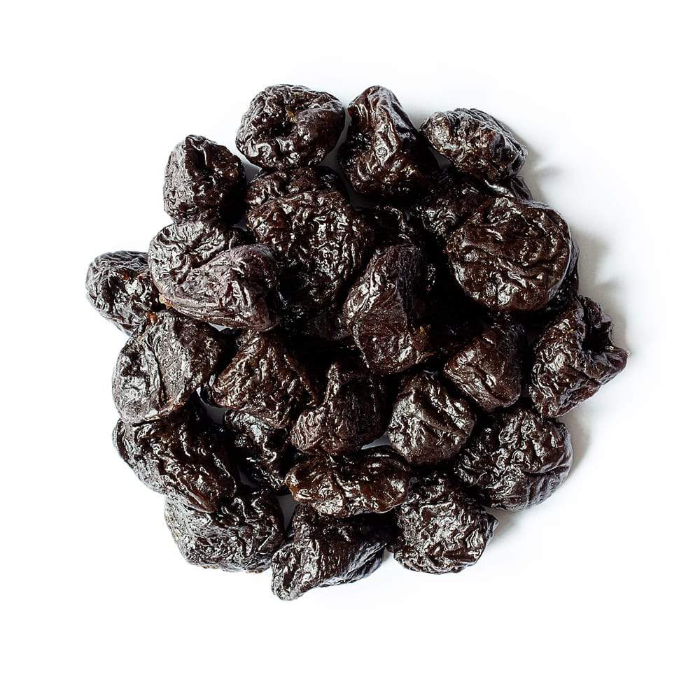 French Prunes Medium No Soak from Whole Food Earth, GMO-free dried fruits, natural, vegan, dairy-free, no added sugar, 30/40 count.