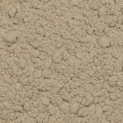 Organic Brown Teff Flour from Whole Food Earth, raw, GMO-free, vegan, low GI, in a natural flour package.