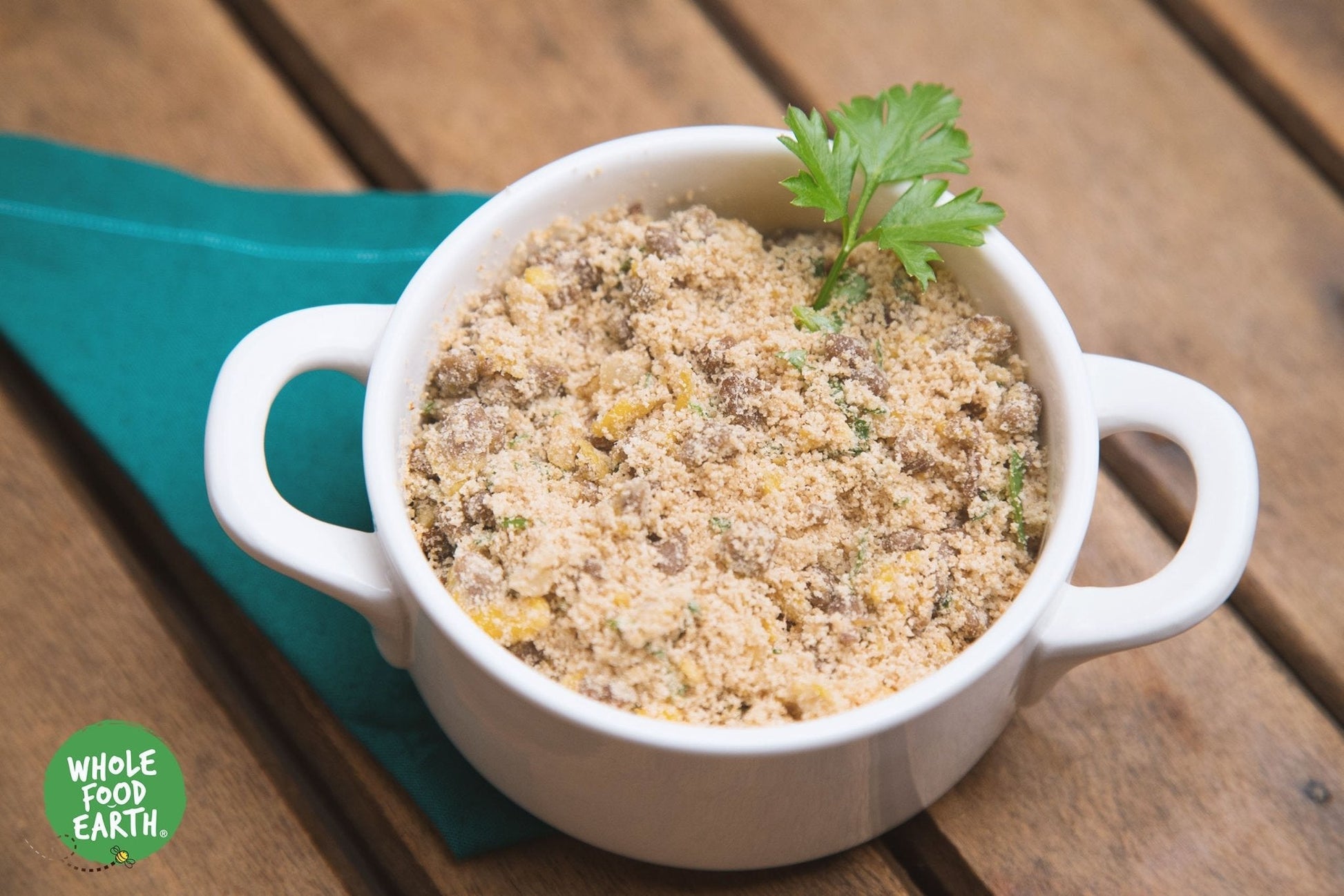Organic Whole Food Earth Cassava Flour in a bag, gluten-free, GMO-free, vegan, low-GI flour for baking and cooking.