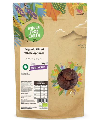 Organic Pitted Whole Apricots